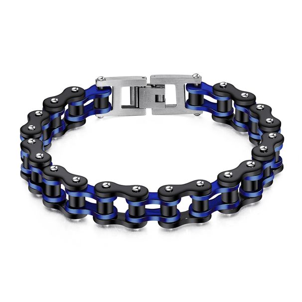 Men's Jewelry Fashion Trend Bracelets Stainless Steel Personality Hip Hop Bicycle Motorcycle Chain Jewelry_ipsvogv.com