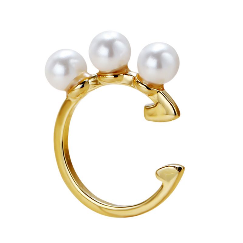 S925 Sterling Silver Ear Bone Clip New Geometric Light Luxury Women's Niche Retro Earrings_ipsvogv.com