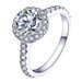 Jin Jiahua Round Moissanite Internet Celebrity Live Luxury Cluster Zircon Wedding Ring_ipsvogv.com