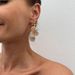 Elegant And Luxurious Leaf Pendant Metal Three-Dimensional Studs New Women's Earrings_ipsvogv.com