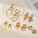 Irregular Personality Gold Earrings For Women Fashionable Temperament Jewelry Design Sense Ear Drops_ipsvogv.com