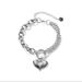 Minimalist Style Design Cuban Spliced Chain Heart Bracelet Gold-Plated Jewelry For Women_ipsvogv.com