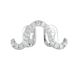 Body Jewelry Niche Design Twisted Wave Mobius Shape Smooth Zircon Single Braces Men And Women Accessories Meisa Tooth Decoration_ipsvogv.com