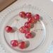 New Female Temperament Sweet And Fresh Cherry Resin Ladies Earrings Jewelry Gifts_ipsvogv.com