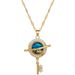 【 】 Key Starry Sky Light Luxury Charm Gorgeous Full Diamond Necklace Women's Versatile Clavicle Titanium Steel Chain_ipsvogv.com