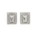 Women’s Jewelry Set Fashion Fashion Commuting Simple All Match Square Twill Zircon Titanium Steel Earrings_ipsvogv.com