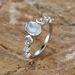 Cao Shi's New Oval With Sun And Shining Design Moon Ring_ipsvogv.com