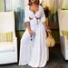 Women's Clothing women's summer fashion casual street suit pleated sexy solid color foreign trade two piece suit_ipsvogv.com