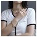 Retro Gold Thick Chain Set Temperament Punk Style Necklace Hand Jewelry Female_ipsvogv.com