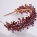 Bride Crystal Elegant Crystal Bridal Headband - Handcrafted Wave Design Hair Accessory For Weddings & Special Occasions_ipsvogv.com