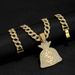 Hip Hop Cool Large USD Symbol Money Bag Pendant With Diamond Set Men's Punk Necklace_ipsvogv.com