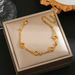 Trendy Hollow Out Four Leaf Clover Titanium Steel Bracelet For Women, Niche Design, Best Friend Gift, Hand Jewelry That_ipsvogv.com