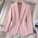 Women's New Style High-end Tops Temperament Tweed Suit For Ladies_ipsvogv.com