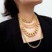 Mix And Match Fringed Chain Multi-layer Necklace RAP Rap HIPHOP Hip-hop Trend Exaggerated Cuban Chain Neck Chain Necklace_ipsvogv.com
