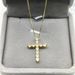 S Pure Silver Diamond Cross Necklace, Ma Siwei Internet Celebrity Same Style Male And Female Pendant_ipsvogv.com