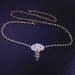 Hot Sale Eyebrow Drop Diamond Bridal Hair accessories Boo Simia Forehead Chain accessories_ipsvogv.com