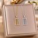 New Micro Inlaid Diamond Abacus Pendant Necklace For Women With Trendy Personality, Light Luxury, Internet Celebrity_ipsvogv.com
