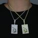 New Money Bag Pendant Fashionable Trend With Zircon Inlaid Men's Necklace_ipsvogv.com