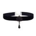 Gothic Court Velvet Ribbon Butterfly Beauty Head Necklace Choker Clavicle Chain For Women_ipsvogv.com