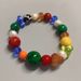E-home's New Natural Pearl Mixed With Rainbow Necklace, Fashionable Collision Sweater, Collarbone Chain, CHOKER_ipsvogv.com