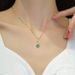 【 】 Temperature Sensitive Stone Color Changing Swan Titanium Steel Necklace For Female Trendy Ins Micro Inlaid With_ipsvogv.com