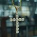 Personalized Square Large Cross Copper Inlaid Zircon Men's Hip Hop Necklace Pendant_ipsvogv.com