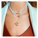 Personality Alloy Heart Pendant Necklace Necklace Cross Border Simple Special Shaped Pearl Necklace_ipsvogv.com