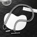 Jewelry hip hop Cuban necklace men's high street thick chain titanium steel necklace ins high grade sense of all matching jewelry women_ipsvogv.com