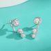 S925 Sterling Silver Bubble Moissanite Earrings For Women One Style Two Wear Niche Personality Earrings For Women_ipsvogv.com