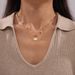Bohemia New White Sea Shell Pedat Natural Stoe Bead Splicig Necklace Chic Style Persoalized Charm Jewelry For_ipsvogv.com