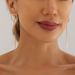 Geometric Hollow Round Long Fringed Earrings, Fashionable Light Luxury Niche Long Earrings Spice Girl_ipsvogv.com