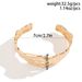 Jewelry Niche Pleated Liquid Metal Wind Simple Lava Irregular Bracelet For Women_ipsvogv.com