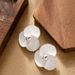 Fashionable Baked Paint Flower Earrings, Exaggerated Temperament, High-end Commuting Silver Needle Earrings_ipsvogv.com