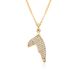 Fashion Korean White Copper Necklace For Women Trendy Micro Inlaid Brick Mermaid Tail Pendant High Quality Pendant Necklace_ipsvogv.com