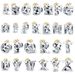 Women's Jewelry Original Letter Pendant Beads Creative Personalized DIY Jewelry Accessories Bracelet Copper Plated 925 Silver_ipsvogv.com