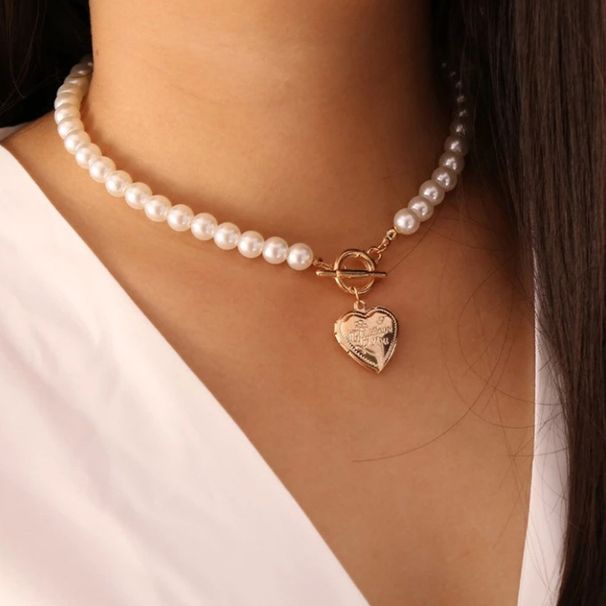 Jewelry Sense Of Luxury, Fashion, Personality. New Pearl S With A Minimalist Temperament And An Ins Style Heart_ipsvogv.com