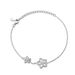 Women's Jewelry Sterling Silver Zircon Bow Bracelet Big Brand Jewelry Ins 925 Silver Bracelet_ipsvogv.com