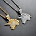 Pendants & Charms Ins Hip Hop Jewelry Unicorn Pendant Micro Inlaid Zircon Agate Eyes Men's Hip Hop Necklace Men_ipsvogv.com
