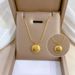 Body 【 Full Titanium Steel 】 Double Sided Fuxi Extremely Simple Wind Furnace Genuine Gold Necklace For Female Ins Mesh 【 】_ipsvogv.com
