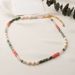 Spring New Color Irregular Natural Stone Bead Ethnic Necklace With High-end Feel, Layered Forest Style Collarbone Chain_ipsvogv.com