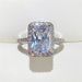 Cao Shi Jewelry Engagement Fashion Simulation Diamond Zircon Wedding Ring Elegant Bridal Accessories_ipsvogv.com