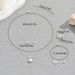 Ins Literary Fresh Japanese and Korean Style Women's Ring Earring Set with Zircon Cherry Blossom Design Long Necklace_ipsvogv.com