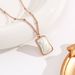 South Korea's Dongmen New Hip Hop Pearl Titanium Steel Necklace for Women with Advanced Design and Fashion Versatile_ipsvogv.com