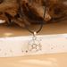 Personalized Fashion Round Five Pointed Star Hollow Pendant Leather Rope Necklace Ornament_ipsvogv.com