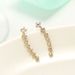 Cao Shi's 2023 New Tidal Super Sparkling With Korean Temperament Network Red Simple Earhooks And Exquisite Zircon_ipsvogv.com