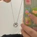 Roman Numeral Dial Necklace, Women's Zircon Pendant, Simple Circular Ring Collarbone Chain, Light Luxury, High-end_ipsvogv.com