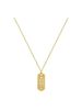 Xiangyun Abacus Japanese And Korean Fashion Gold Necklace Women's Simple Collarbone Chain Titanium Steel Accessories_ipsvogv.com