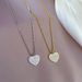 【 Full Body Titanium Steel 】 Light Luxury Heart, Extremely Simple Wind Furnace, Real Gold Necklace, Women's Instagram,_ipsvogv.com
