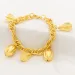 Link Bracelets YM For Women Copper Hand Chain Geometry Pentagram Heart Beads Pendant Charm Bracelet Set Fashion Jewelry_ipsvogv.com