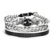 Hollow Dragon Claw Tiger Stone Bracelet Roman Woven Stainless Steel Mesh Bangle Set Men's Jewelry_ipsvogv.com